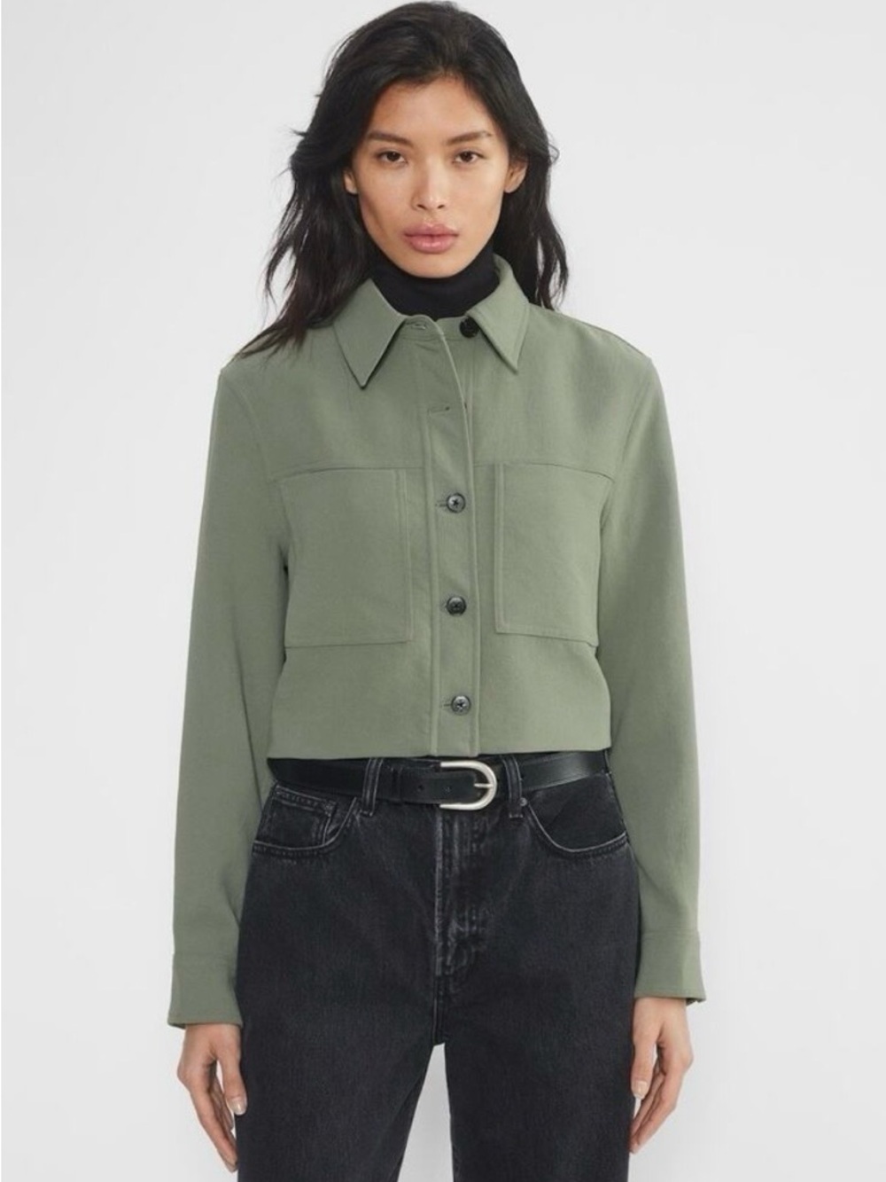 Aritzia Wilfred Little Cropped Jacket - Crepett
